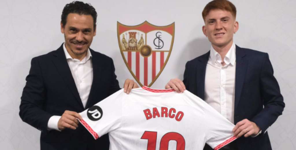 Es oficial: El Colo Barco es nuevo jugador del Sevilla