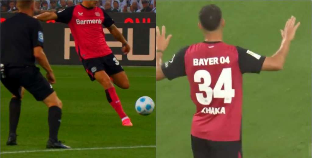 Xhaka impactante: primer disparo de la temporada y un misil desde 30 metros