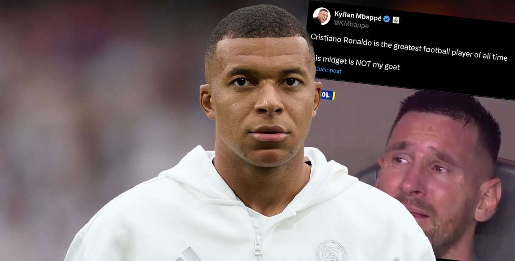 Nunca visto: hackearon el Twitter a Mbappé y humillaron a Messi con Cristiano