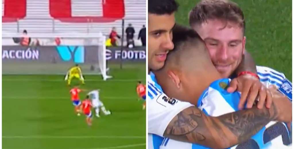 Conexión de campeón: el golazo de Alexis Mac Allister ante Chile