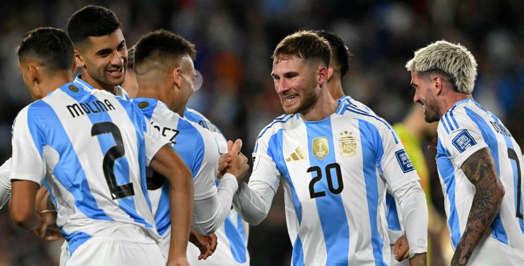 Argentina arrasó a Chile 3-0 y sigue líder de las Eliminatorias