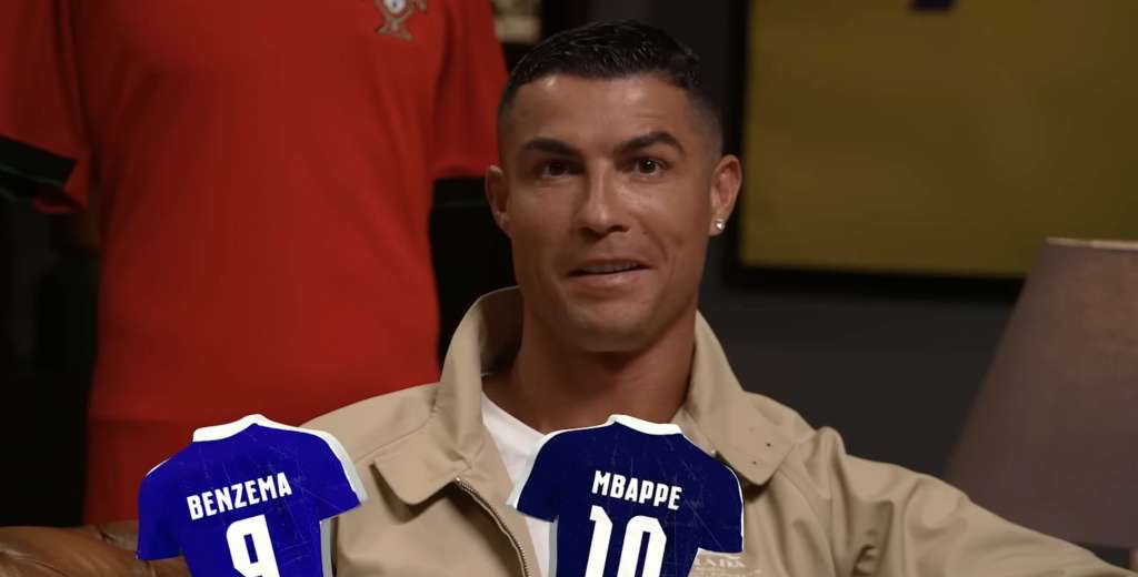 Cristiano Ronaldo eligió entre Benzema y Mbappé: sorpresa total