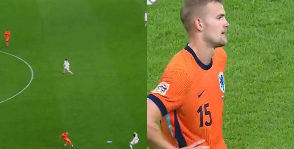 Grosero error de De Ligt en salida que Undav aprovechó para el 1-1