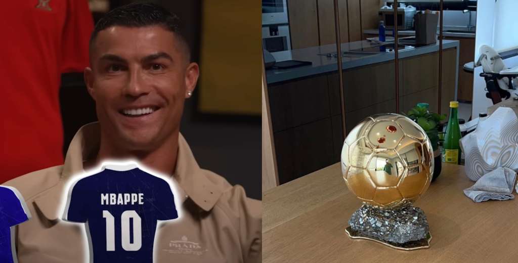 Cristiano Ronaldo lo ninguneó y él posteó el Balón de Oro que ganó