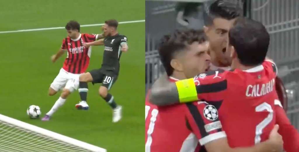 Milan empezó con todo pese a perder: a los 3 minutos golazo de Pulisic