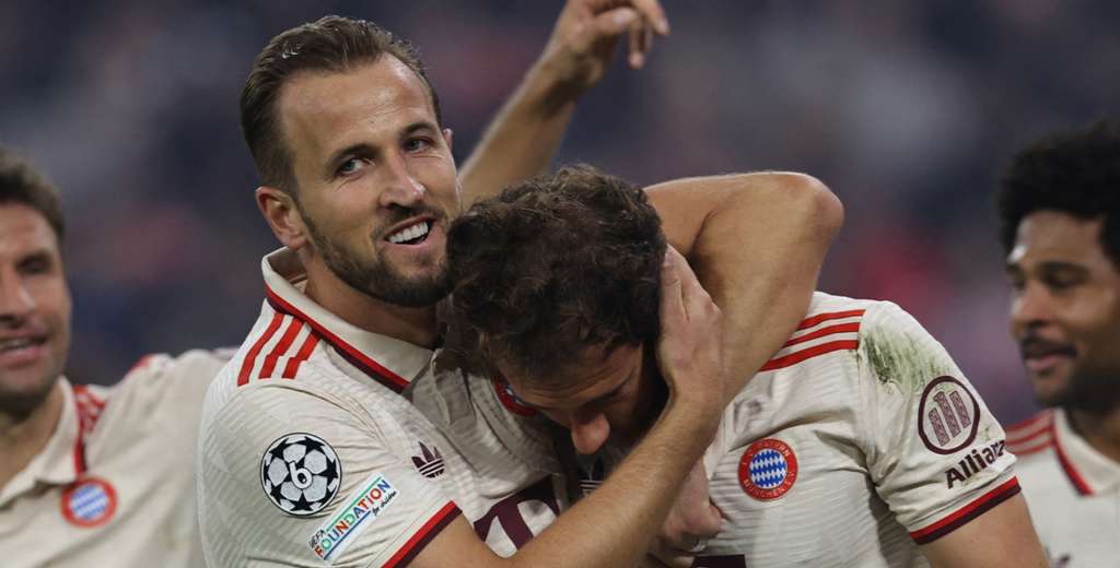 Goleada brutal: Bayern Munich no tuvo piedad y le ganó 9-2 al Dinamo Zagreb