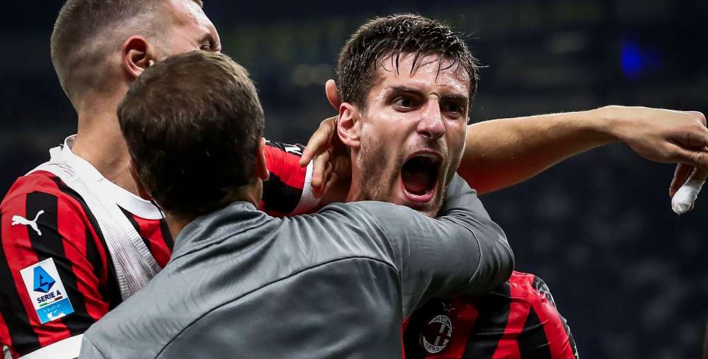 En un final infartante, Milan cortó la racha y derrotó a Inter en el Derby