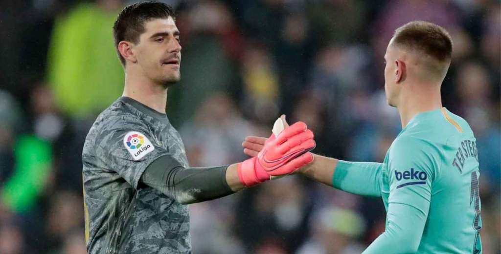 El sentido mensaje de apoyo de Courtois a Ter Stegen tras su dura lesión