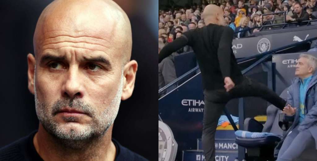 Guardiola indignado con el árbtro: "La próxima vez no iremos a hablar con ellos"