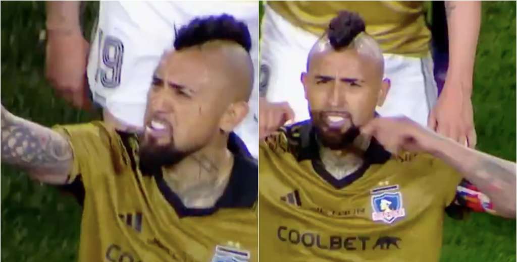 Es un escándalo total: Arturo Vidal se fue del Monumental fuera de control