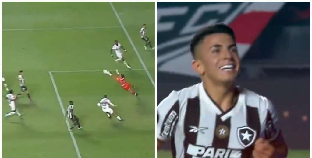 Apareció el campeón del mundo: Rafael le regaló el gol a Thiago Almada 