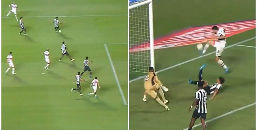 Ni él sabe como: Calleri se perdió el gol más fácil de su carrera ante Botafogo