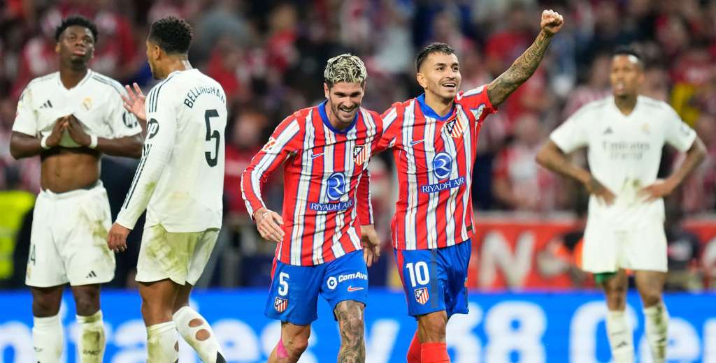 En un partidazo, Atlético y Real Madrid empataron 1-1