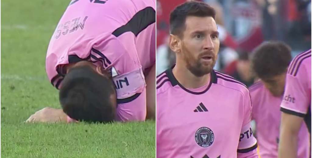 No rompió a Messi de milagro y se levantó para ir a buscarlo: "Qué te pasa..."