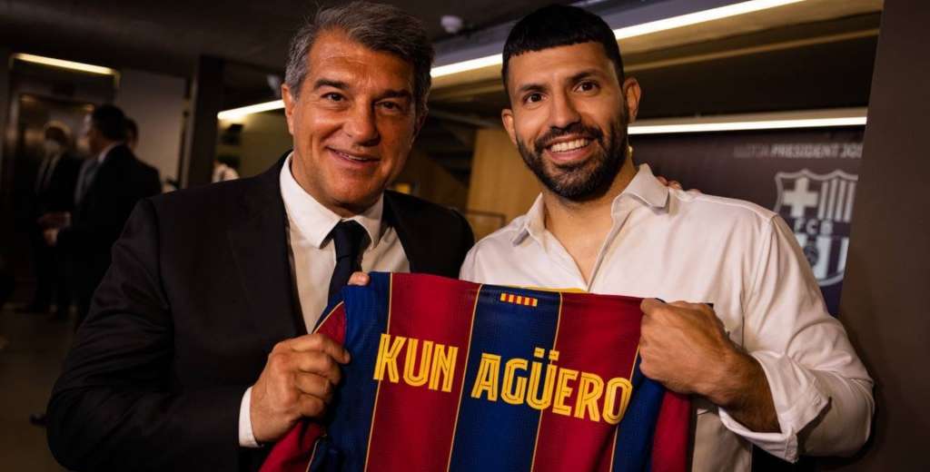 Agüero contra el Barcelona: el millonario reclamo que preocupa a Laporta