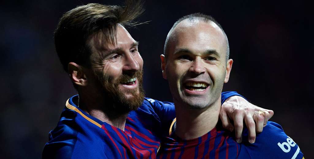 Para emocionarse fuerte: el saludo de Messi a Iniesta por su retiro